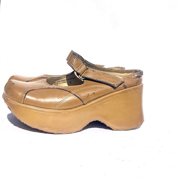 lei velcro platform sneakers